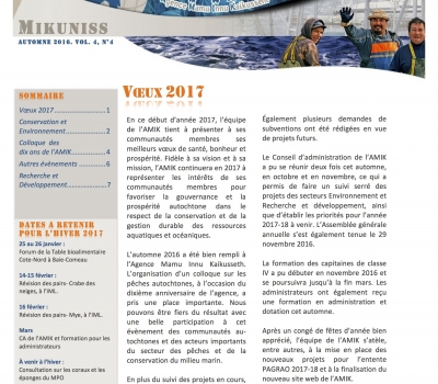 Mikuniss Automne 2016, Vol. 4, No. 4