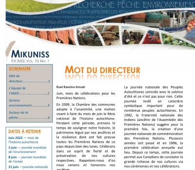Mikuniss Été 2022 Vol. 10, No. 1