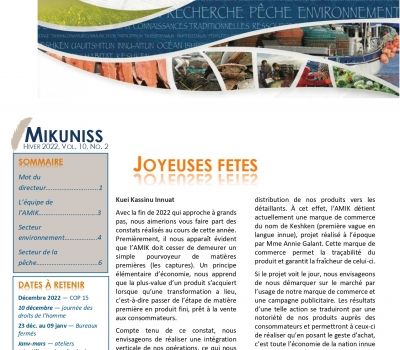 Mikuniss Hiver 2022 Vol. 10, No. 2